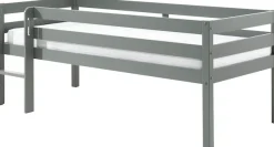 Vipack Spielbett »Pino, Kiefer massiv, Liegefläche 90/200, Made in Europe« inkl. Leiter, Absturzschutz, 2 Farben zur Auswahl,inkl. Rolllattenrost, wahlweise mit oder ohne Rutsche
