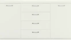 VOGL Möbelfabrik Sideboard »Sunny« mit 2 Türen und mittig 4 Schubkästen