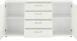 VOGL Möbelfabrik Sideboard »Sunny« mit 2 Türen und mittig 4 Schubkästen