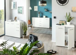 VOGL Möbelfabrik Sideboard »Sunny« mit 2 Türen und mittig 4 Schubkästen