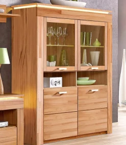 VOGL Möbelfabrik Vitrine Höhe 156 cm