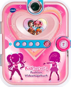 Vtech® Elektronisches Tagebuch »KidiSecrets Fashion Videotagebuch« mit Gesichtserkennung und einen 4-stelligen Zahlencode