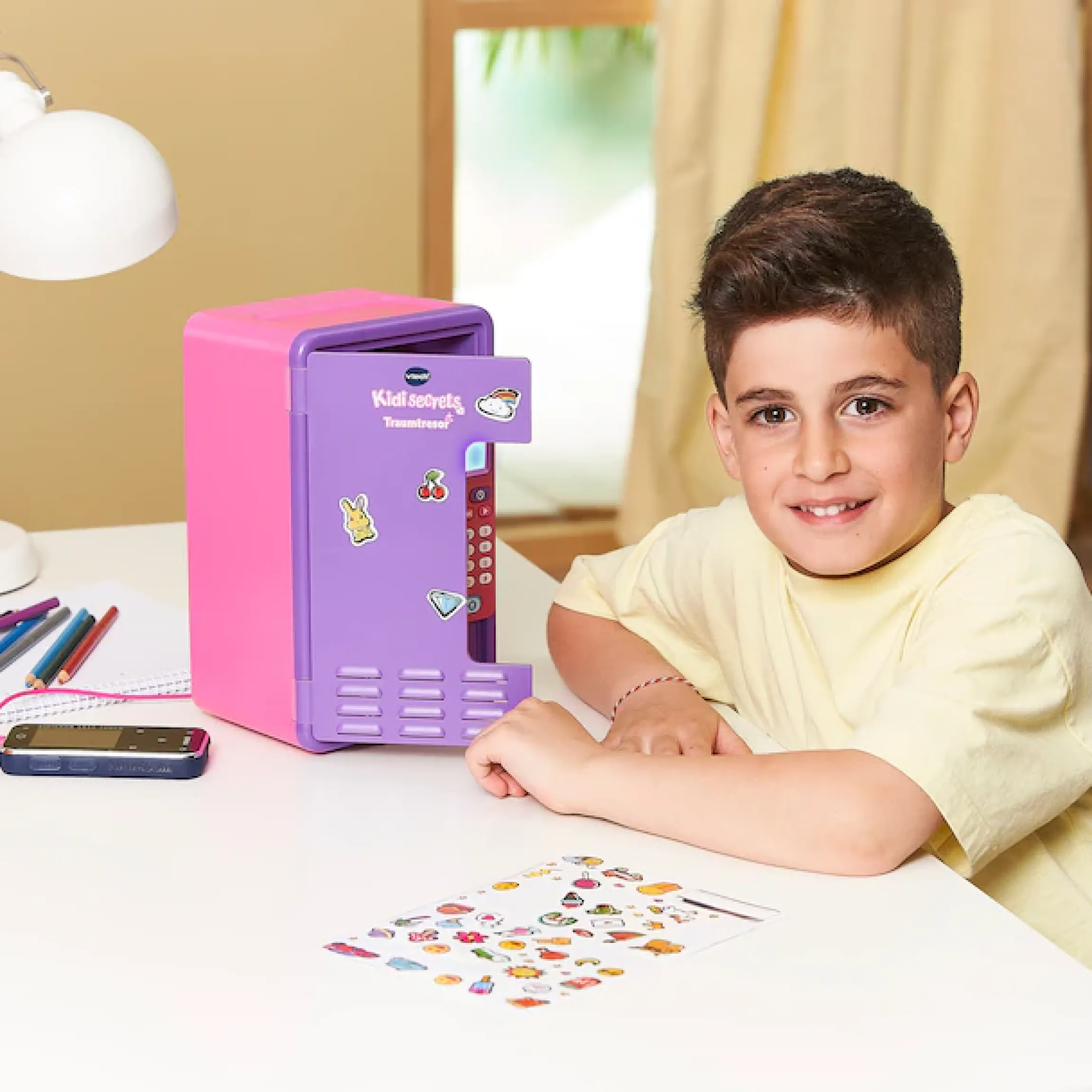 Vtech® Elektronisches Tagebuch »Kiditronics, Kidisecrets Traumtresor« mit Zahlencode und Lautsprecher