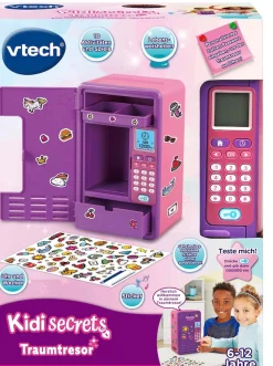 Vtech® Elektronisches Tagebuch »Kiditronics, Kidisecrets Traumtresor« mit Zahlencode und Lautsprecher