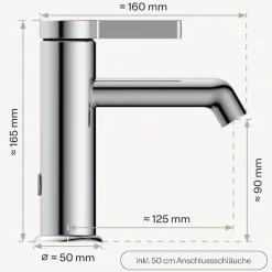 WASSERWERK Waschtischarmatur »WT 11« inkl. Popup, wassersparend