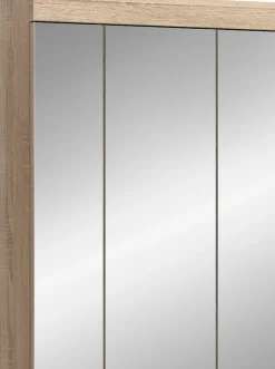 welltime Badezimmerspiegelschrank »SIENA, Breite 60cm, 3 Spiegeltüren, 9 Fächer, 6 Einlegeböden« TOPSELLER!, 1 Stk. tlg. in verschiedenen Farben erhältlich, Badmöbel, Spiegel, Badschrank, Bad