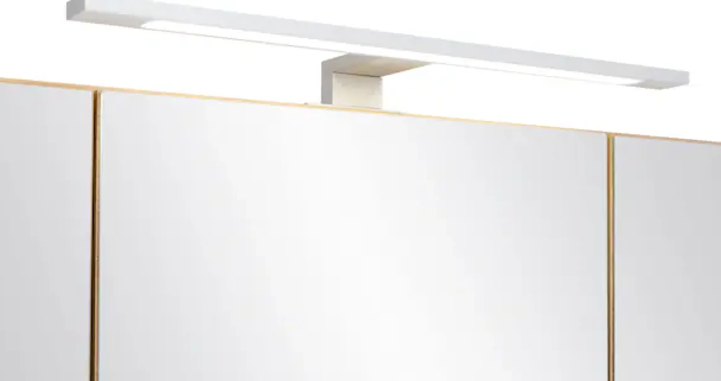 welltime Badmöbel-Set »EIXO, Set aus Spiegelschrank und Unterbeckenschrank«