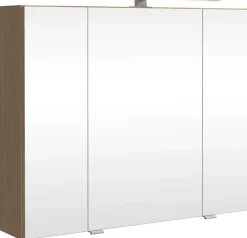 welltime Badmöbel-Set »EIXO, 5tlg.-Set: Spiegelschrank, Waschtisch und Beimöbel«