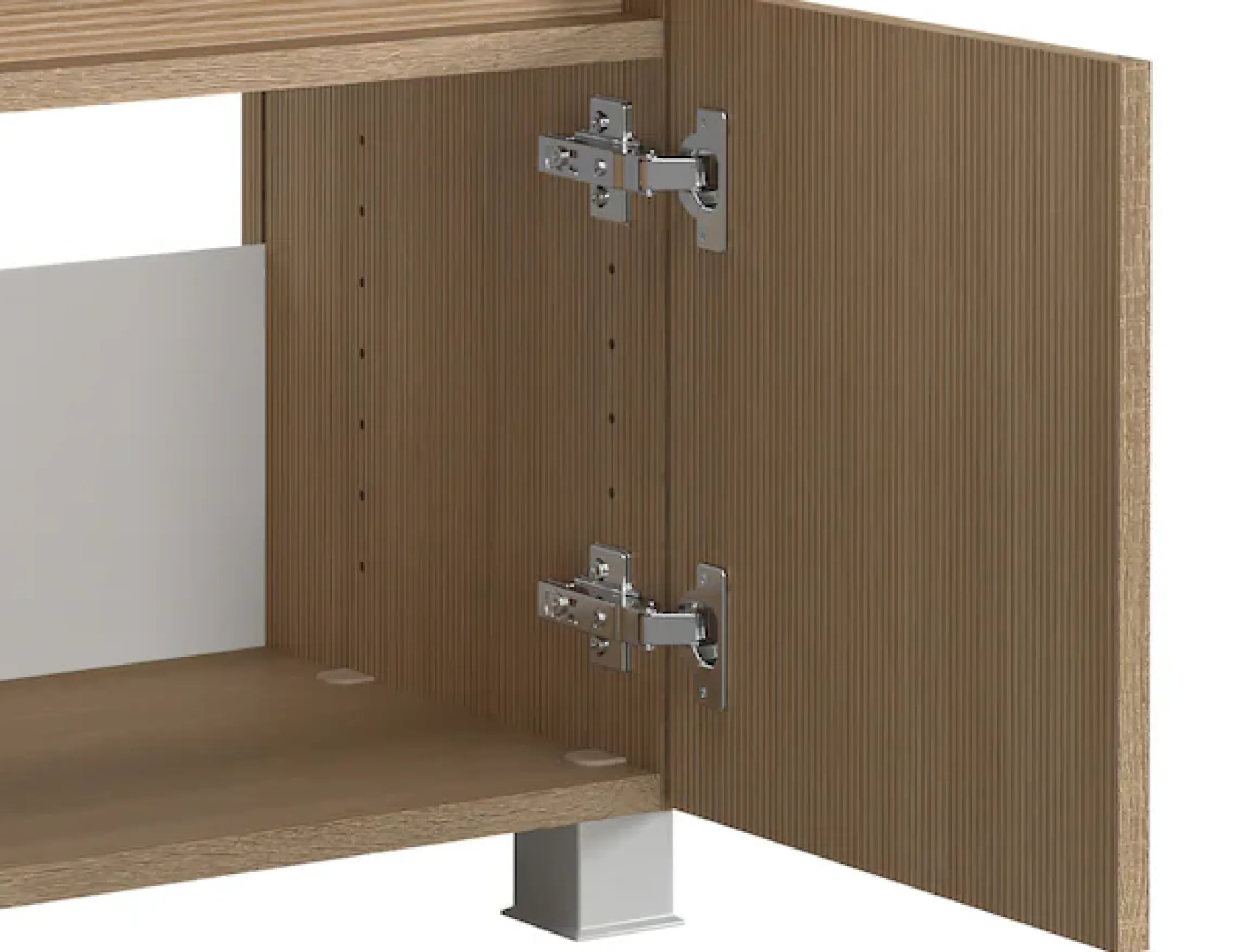 welltime Badmöbel-Set »EIXO, 5tlg.-Set: Spiegelschrank, Unterbeckenschrank und Beimöbel«