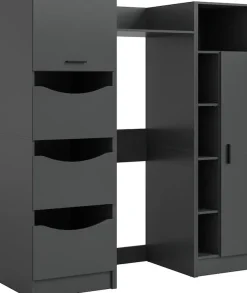 welltime Badmöbel-Set »FALAS,3-teilig, Hauswirtschaftsraum Set, Breite 176 cm« Set, 1x Wäscheschrank, 1x Waschmaschinenumbauschrank, 1x Mehrzweckschrank, 3 Stk. tlg.