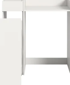 welltime Badmöbel-Set »FALAS,2-teilig, Hauswirtschaftsraum Set, Breite 95 cm« Set, bestehend aus: Waschmaschinenumbauschrank und Standregal, 2 Stk. tlg.