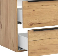 welltime Badmöbel-Set »MAILAND, 2 Metall-Vollauszüge mit Softclose« Maße (B/H/T): ca. 105/200/47 cm,