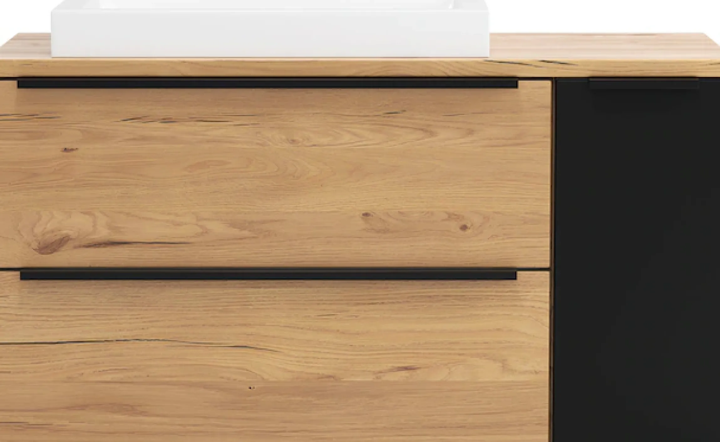 welltime Badmöbel-Set »MAILAND, 2 Metall-Vollauszüge mit Softclose« Maße (B/H/T): ca. 105/200/47 cm,