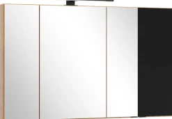 welltime Badmöbel-Set »MAILAND, 2 Metall-Vollauszüge mit Softclose« Maße (B/H/T): ca. 105/200/47 cm,