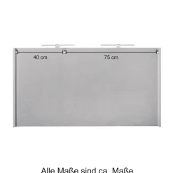 welltime Badmöbel-Set »Malibu« Set, 2 Stk. tlg.