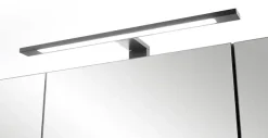 welltime Badmöbel-Set »SALVADA, 2tlg-Set, gedämpfte Scharniere, Softclose, Keramikbecken« Maße (B/T/H): 100/47,5/200 cm,