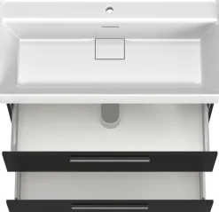 welltime Badmöbel-Set »SALVADA, 2tlg-Set, gedämpfte Scharniere, Softclose, Keramikbecken« Maße (B/T/H): 100/47,5/200 cm,