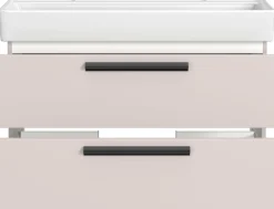 welltime Badmöbel-Set »SALVADA, 5tlg-Set, gedämpfte Scharniere, Softclose, Keramikbecken« Maße (B/T/H): 180/47,5/200 cm,