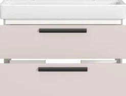 welltime Badmöbel-Set »SALVADA, 3tlg-Set, gedämpfte Scharniere, Softclose, Keramikbecken« Maße (B/T/H): 140/47,5/200 cm,