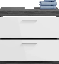 welltime Badmöbel-Set »SIENA, 2 teilig, inklusive LED Beleuchtung, bestehend aus:« Set, TOPSELLER!, 2 Stk. tlg.