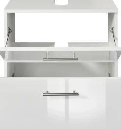 welltime Badmöbel-Set »Trento, Badezimmer-Set, Waschbeckenunterschrank, Hängeschrank« 4 Stk. tlg.