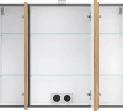 welltime Badmöbel-Set »TRIENT, Set: Spiegelschrank und Waschtisch« 2 Stk. tlg.
