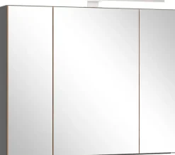 welltime Badmöbel-Set »TRIENT, Set: Spiegelschrank und Waschtisch« 2 Stk. tlg.