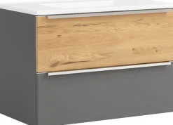 welltime Badmöbel-Set »TRIENT, Set: Spiegelschrank und Waschtisch« 2 Stk. tlg.