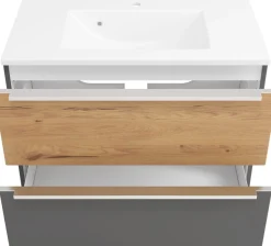 welltime Badmöbel-Set »TRIENT, Set: Spiegelschrank und Waschtisch« 2 Stk. tlg.