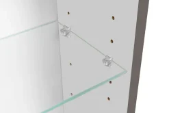 welltime Badmöbel-Set »TRIENT, Set: Spiegelschrank und Waschtisch« 2 Stk. tlg.