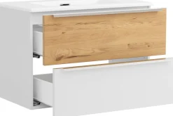 welltime Badmöbel-Set »TRIENT, Set: Spiegelschrank und Waschtisch« 2 Stk. tlg.