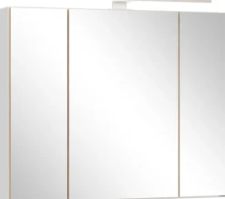welltime Badmöbel-Set »TRIENT, Set: Spiegelschrank und Waschtisch« 2 Stk. tlg.