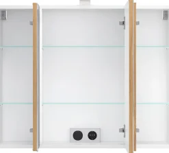 welltime Badmöbel-Set »TRIENT, Set: Spiegelschrank und Waschtisch« 2 Stk. tlg.