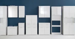 welltime Hängeschrank »Avena« Badschrank breit mit verstellbaren Böden - Maße (B/T/H) 73/23/77 cm