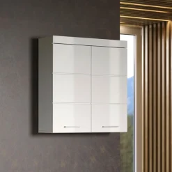 welltime Hängeschrank »Avena« Badschrank breit mit verstellbaren Böden - Maße (B/T/H) 73/23/77 cm