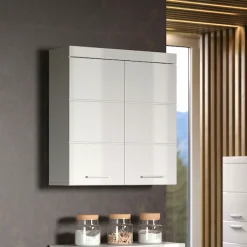 welltime Hängeschrank »Avena« Badschrank breit mit verstellbaren Böden - Maße (B/T/H) 73/23/77 cm