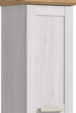 welltime Hängeschrank »COSENZA, Breite 39cm, 1 Tür, 1 Einlegeboden, 2 Fächer« in Landhausoptik, mit weiteren Artikel der Serie kombinierbar, 1 Stk. tlg. Hängeschrank, Bad, Badezimmerschrank