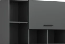 welltime Hängeschrank »FALAS,Breite 95cm, 1 Klappe, 5 Fächer« in verschiedenen Farben erhältlich, 1 Stk. tlg. Schrank, Wandschrank, Badschrank, Wäscheschrank