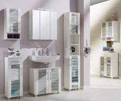 welltime Hängeschrank »Jaca« Breite 60 cm, mit MDF Hochglanz-Fronten