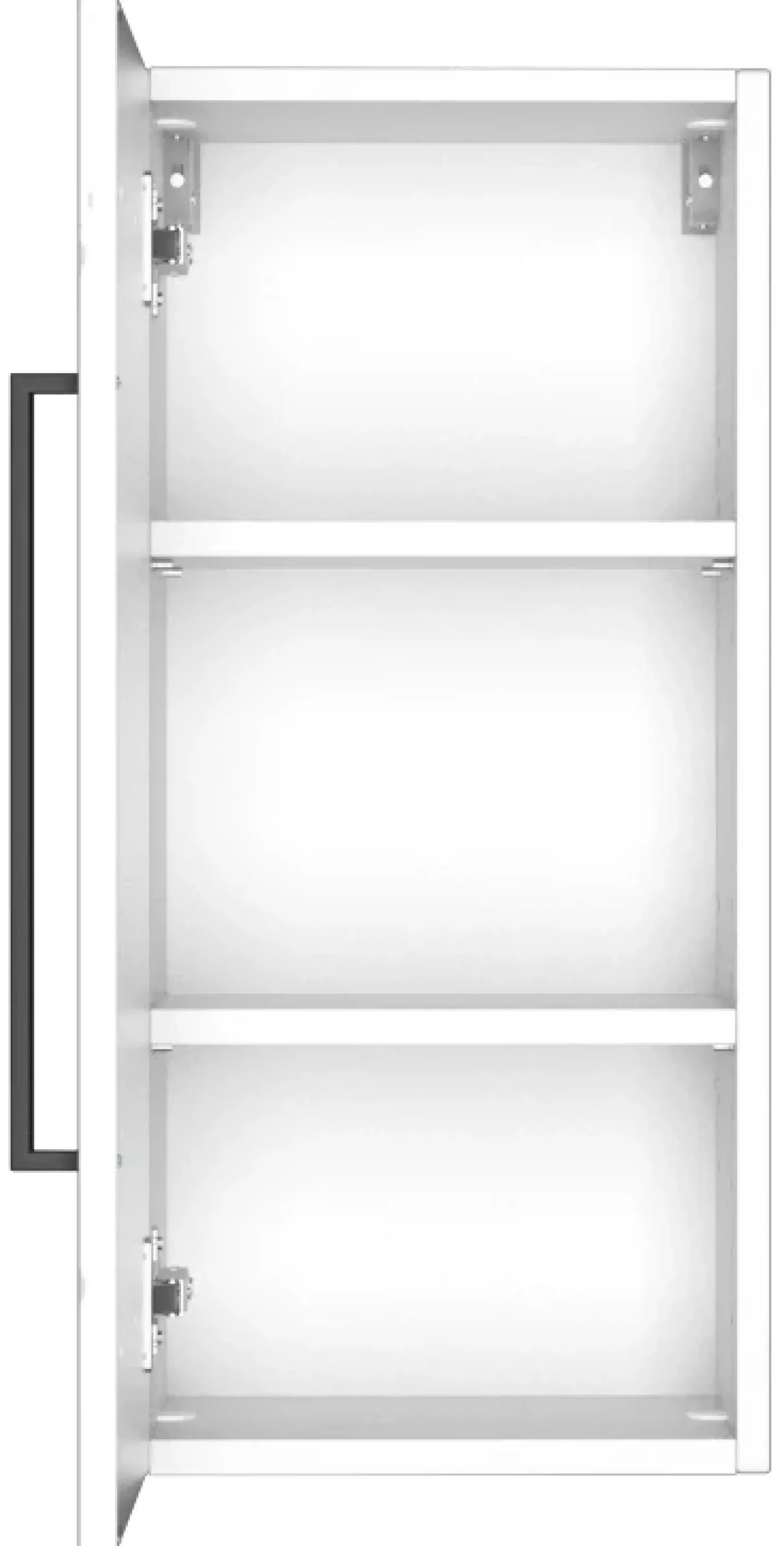 welltime Hängeschrank »Luena« Breite 30 cm, mit verstellbaren Einlegeböden