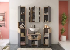 welltime Hängeschrank »Riga, Breite 37cm, 1 Tür (Türanschlag wechselbar), 1 Einlegeböden« Badmöbel, Badschrank, Schrank, Wandschrank, Bad, Badezimmer