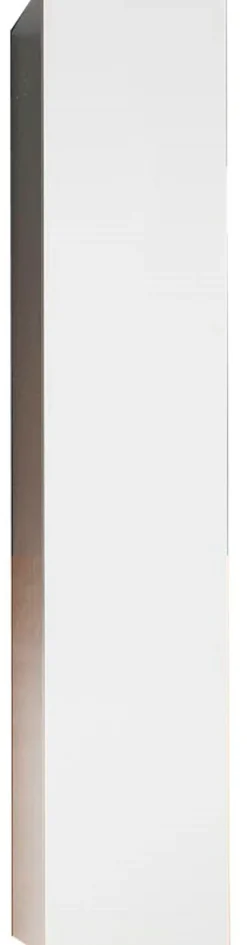 welltime Hängeschrank »Start, 1 Tür, Höhe 138 cm,« Breite 26 cm, Bad, Flur in Weiß Hochglanz Lack