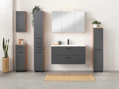 welltime Hängeschrank »Trento, verschiedene Ausführungen und Farben« Badmöbel, Breite 30 cm, 1 Tür, 2 Einlegeböden, Made in Germany