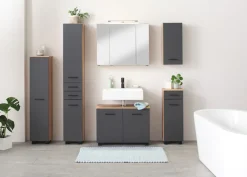 welltime Hängeschrank »Trento, verschiedene Ausführungen und Farben« Badmöbel, Breite 30 cm, 1 Tür, 2 Einlegeböden, Made in Germany