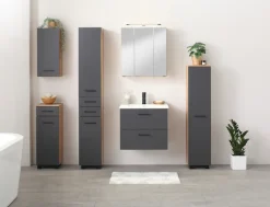 welltime Hängeschrank »Trento, verschiedene Ausführungen und Farben« Badmöbel, Breite 30 cm, 1 Tür, 2 Einlegeböden, Made in Germany