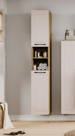 welltime Hochschrank »CADIZ, gedämpfte Scharniere«