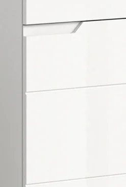welltime Hochschrank »CAPRI, Höhe 193 cm, 2 Türen mit Soft-Close-Funktion, 1 Schubkasten« Mehrzweckschrank, Universalschrank, Badschrank, Badhochschrank