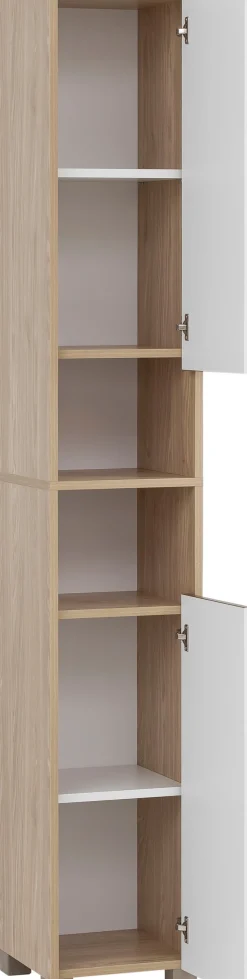 welltime Hochschrank »Juba, Hochschrank, Made in Germany, B: 30 cm« Solide Verarbeitung - Dieses Produkt ist in Deutschland gefertigt