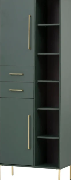 welltime Hochschrank »Kent, Hochschrank, Made in Germany, B: 67 cm« Solide Verarbeitung - Dieses Produkt ist in Deutschland gefertigt