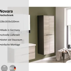 welltime Hochschrank »Novara«